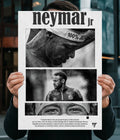 Neymar Jr – Focus, Fire & Football Legacy Poster