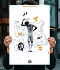 Neymar Jr “The King Returns” Football Poster
