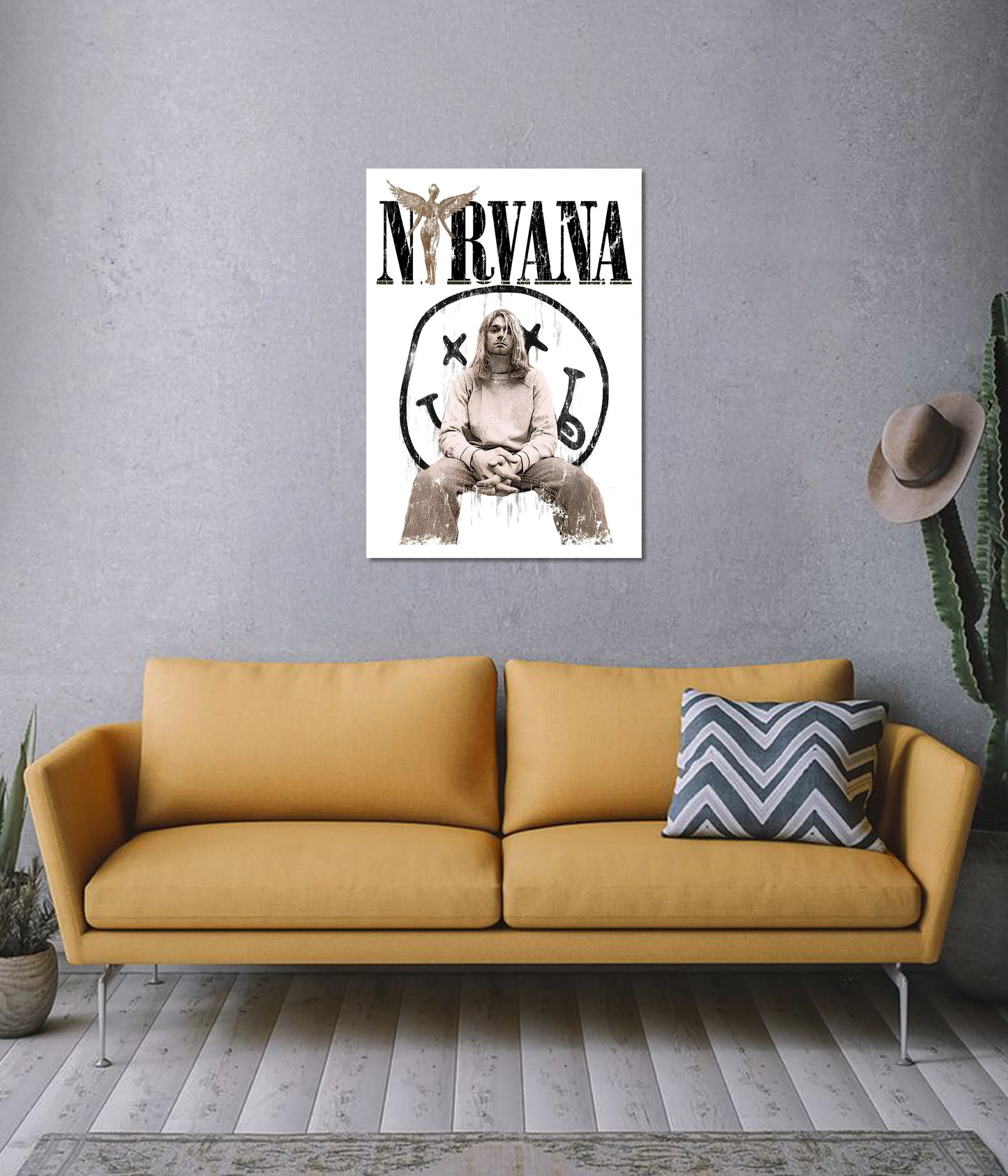Nirvana – Kurt Cobain Wall Poster - Everanta