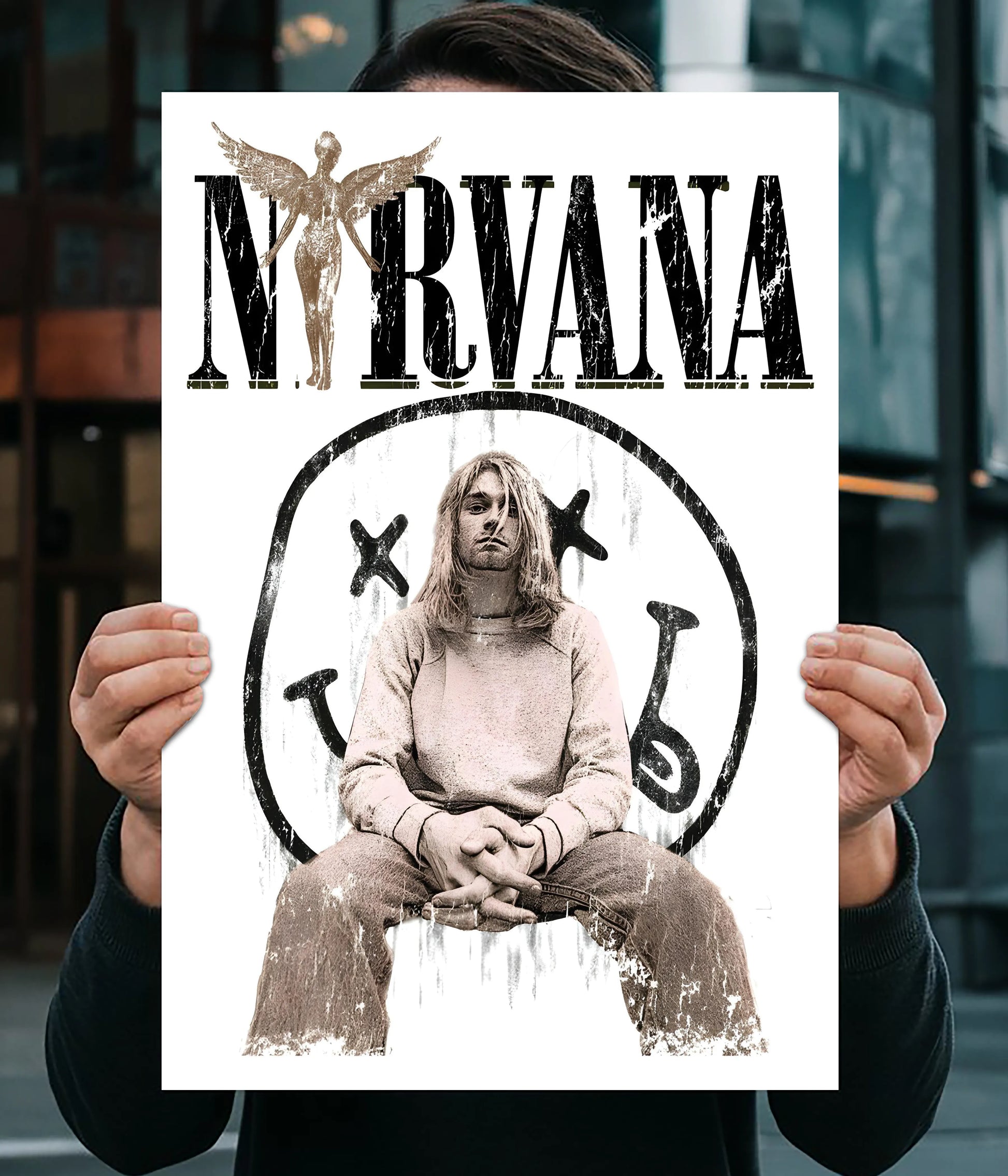 Nirvana – Kurt Cobain Wall Poster Main Image - Everanta