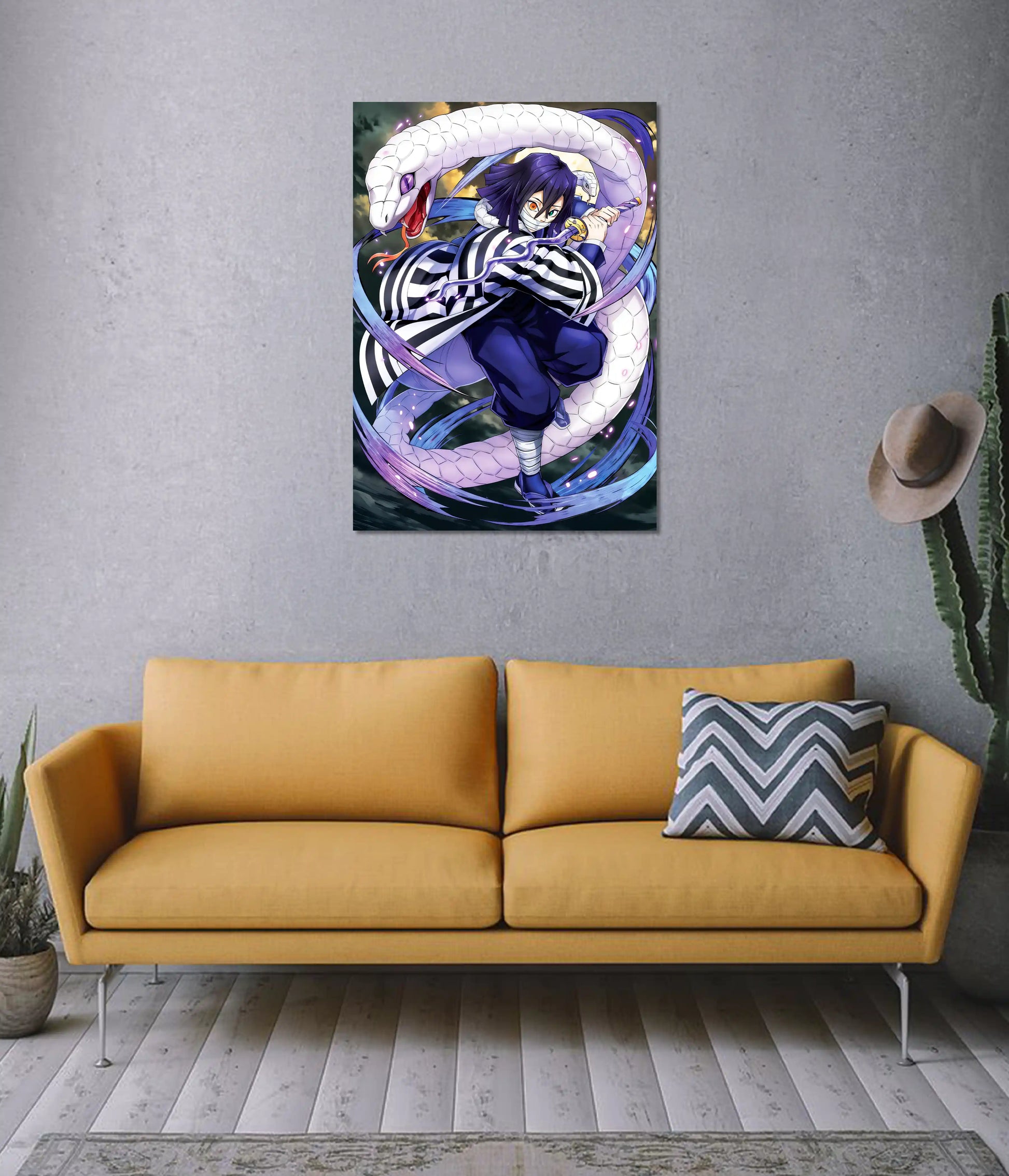 Obanai – Serpent Hashira Demon Slayer Poster on Wall - Everanta