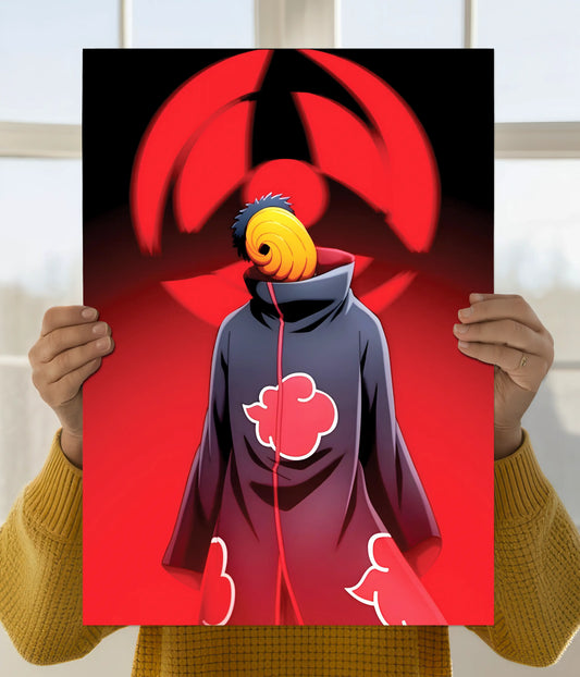 Obito Uchiha Akatsuki Sharingan Poster Main Image - Everanta