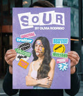 Olivia Rodrigo SOUR Album Aesthetic Wall Poster