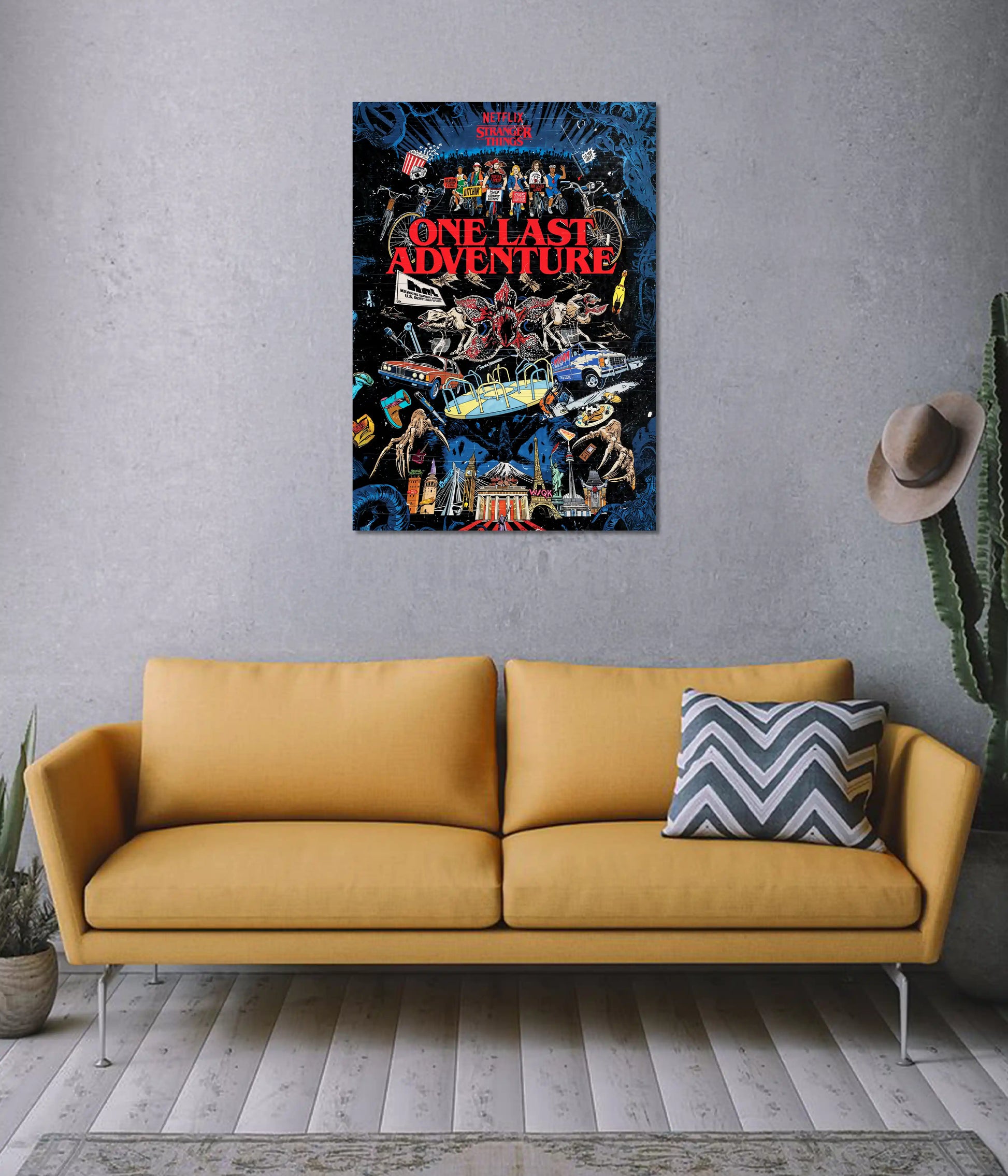 One Last Adventure – Stranger Things Poster on Wall - Everanta