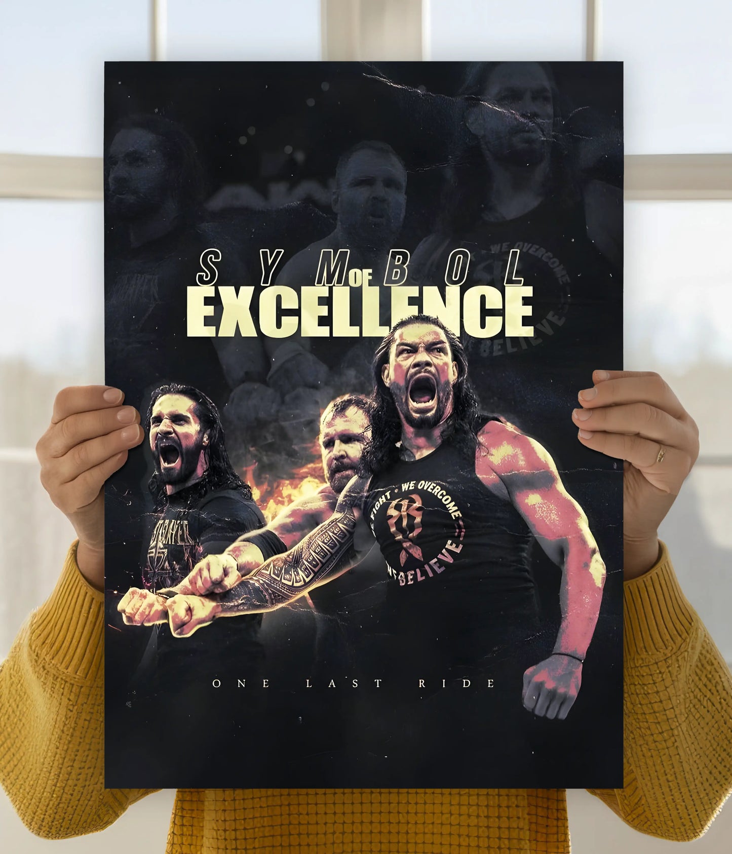 One Last Ride - The Shield WWE Wall Poster Main Image - Everanta