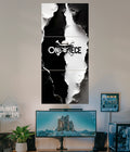 One Piece Black & White Split Poster
