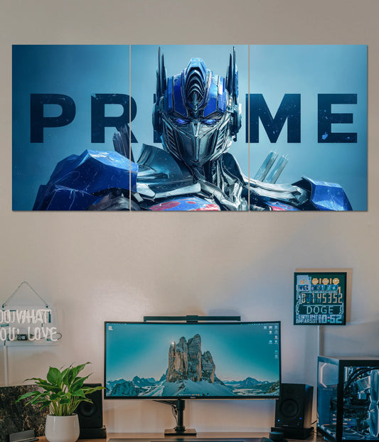 Optimus Prime Split Poster Main Image - Everanta