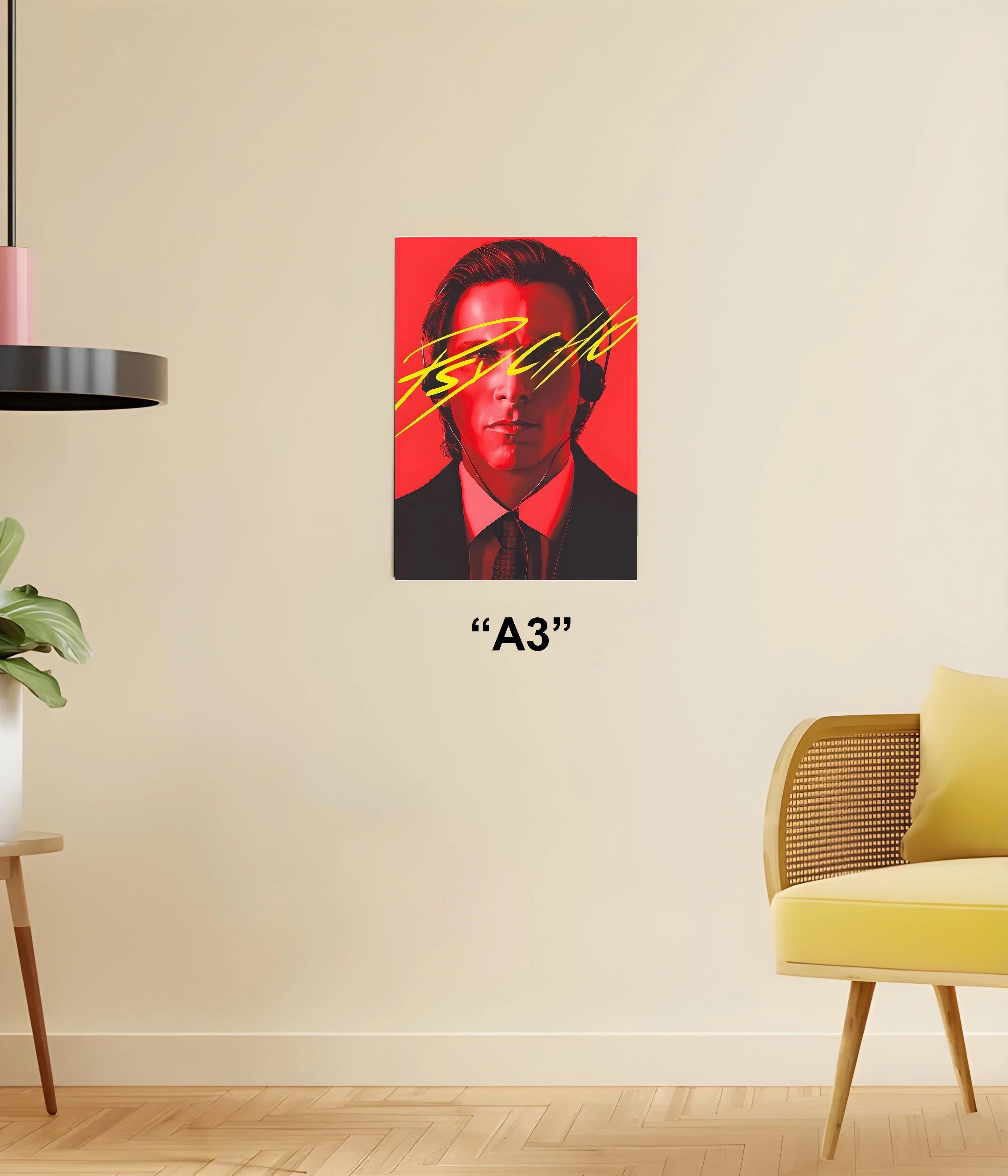 Patrick Bateman – American Psycho Poster A3 Size - Everanta
