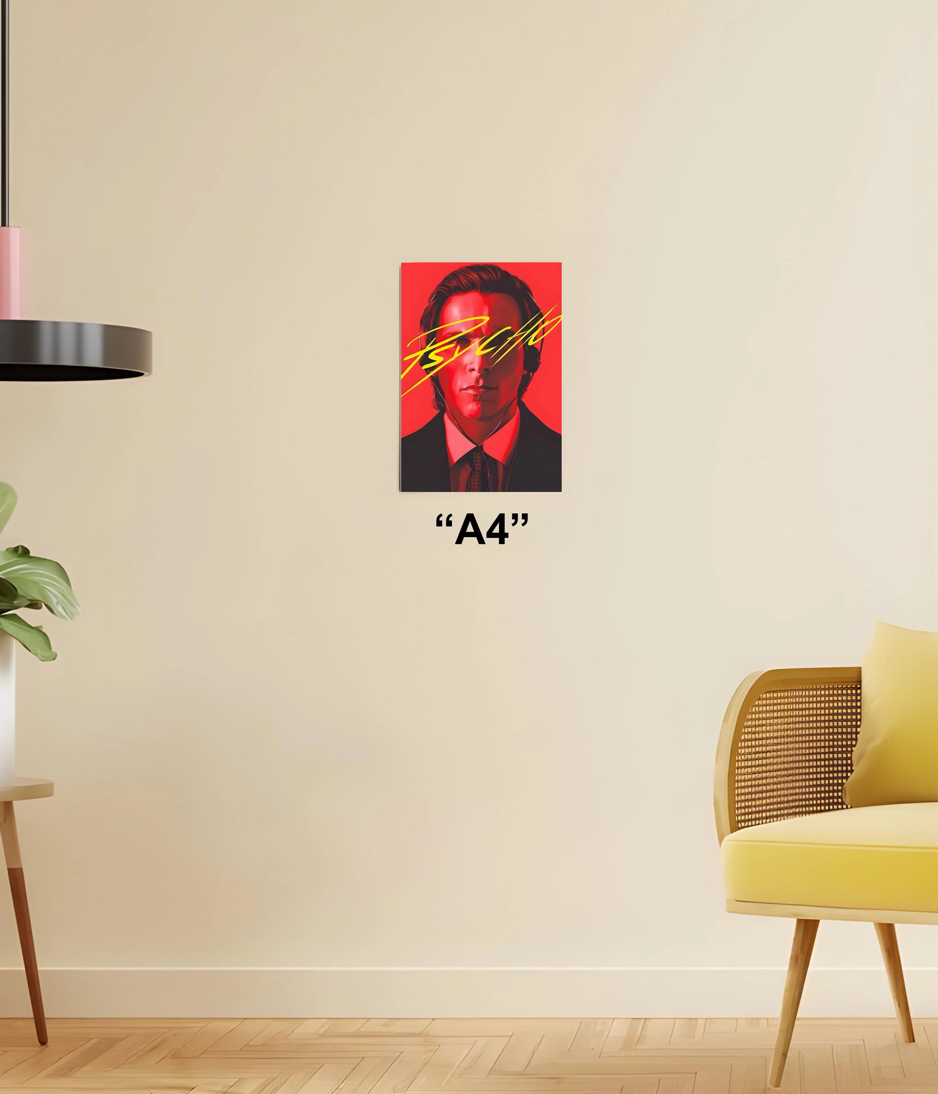 Patrick Bateman – American Psycho Poster A4 Size - Everanta