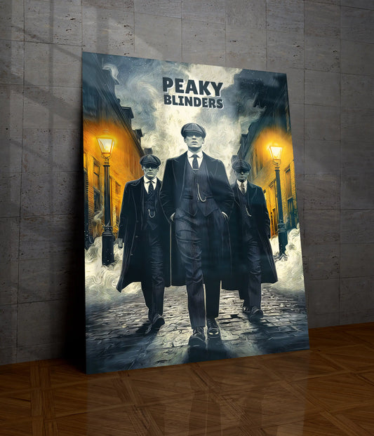 Peaky Blinders Gangster Walk Metal Poster Main Image - Everanta