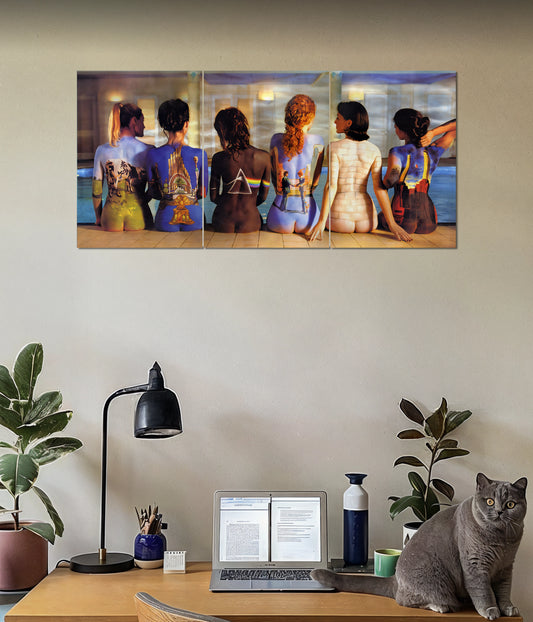 Pink Floyd Back Catalogue – Iconic Split Wall Poster - Everanta