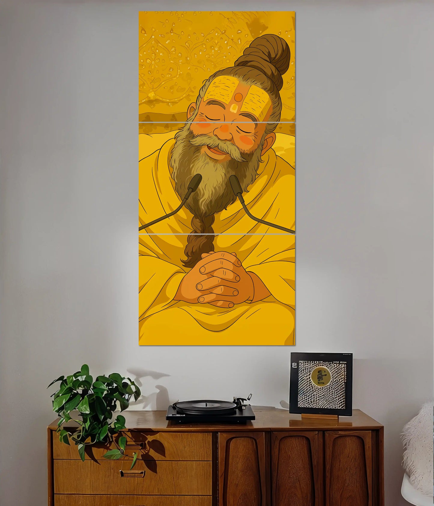 Premanand Ji Maharaj Devotional Split Poster Main Image - Everanta