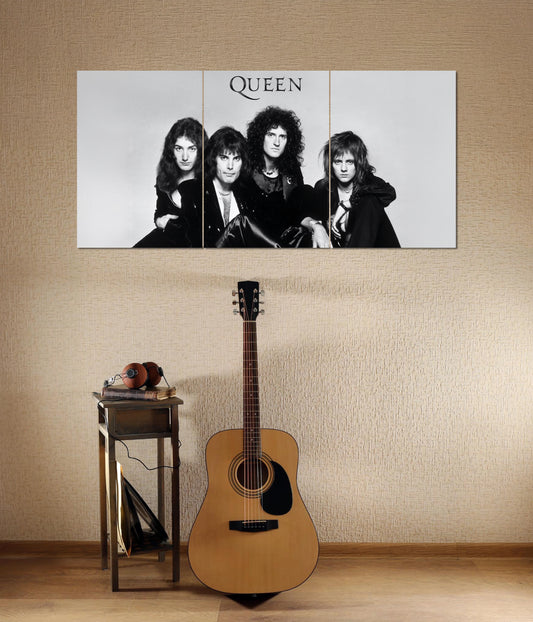 Queen Band Classic – Music Wall Split Poster Main Image - Everanta