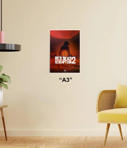 Red Dead Redemption 2 – Outlaw Legacy Poster A3 Size - Everanta