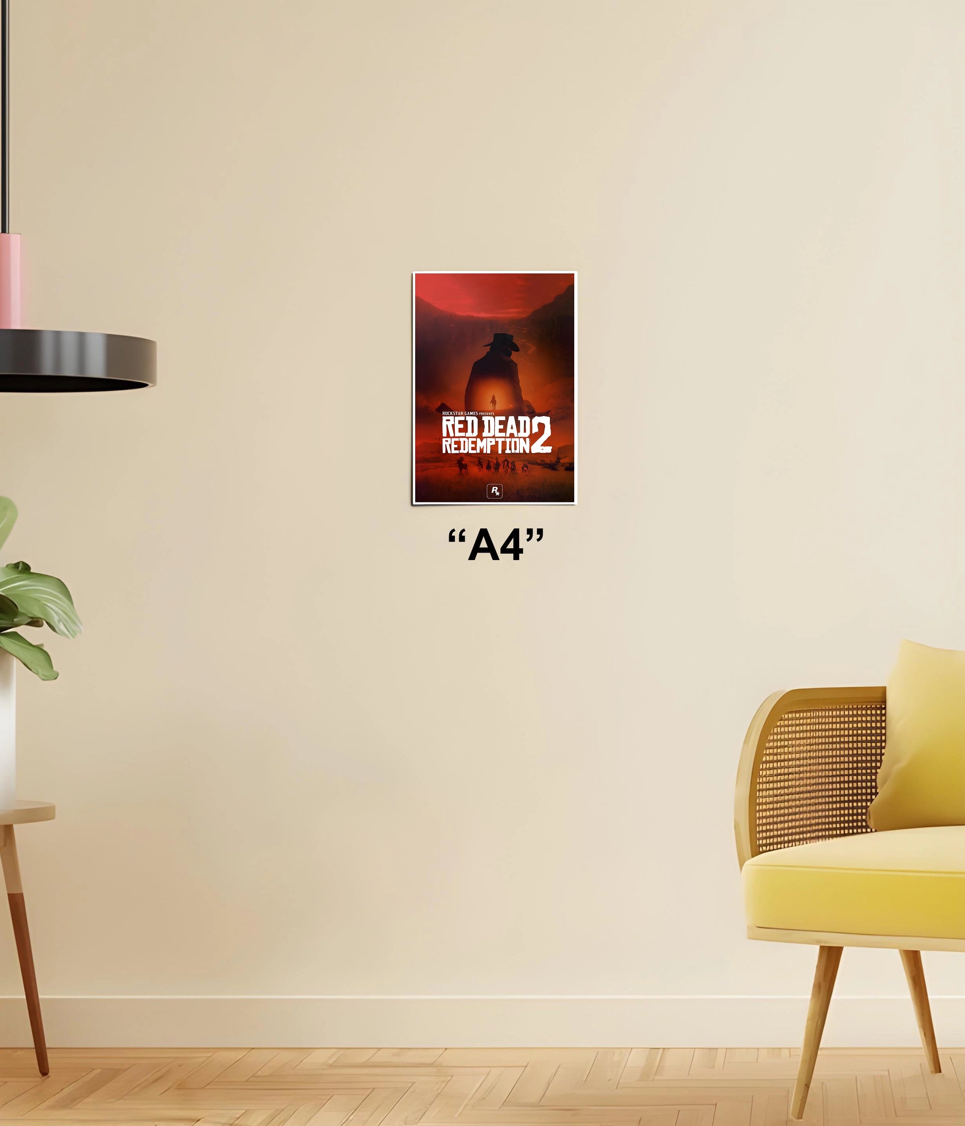 Red Dead Redemption 2 – Outlaw Legacy Poster A4 Size - Everanta