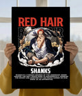 Red Hair Shanks One Piece Poster