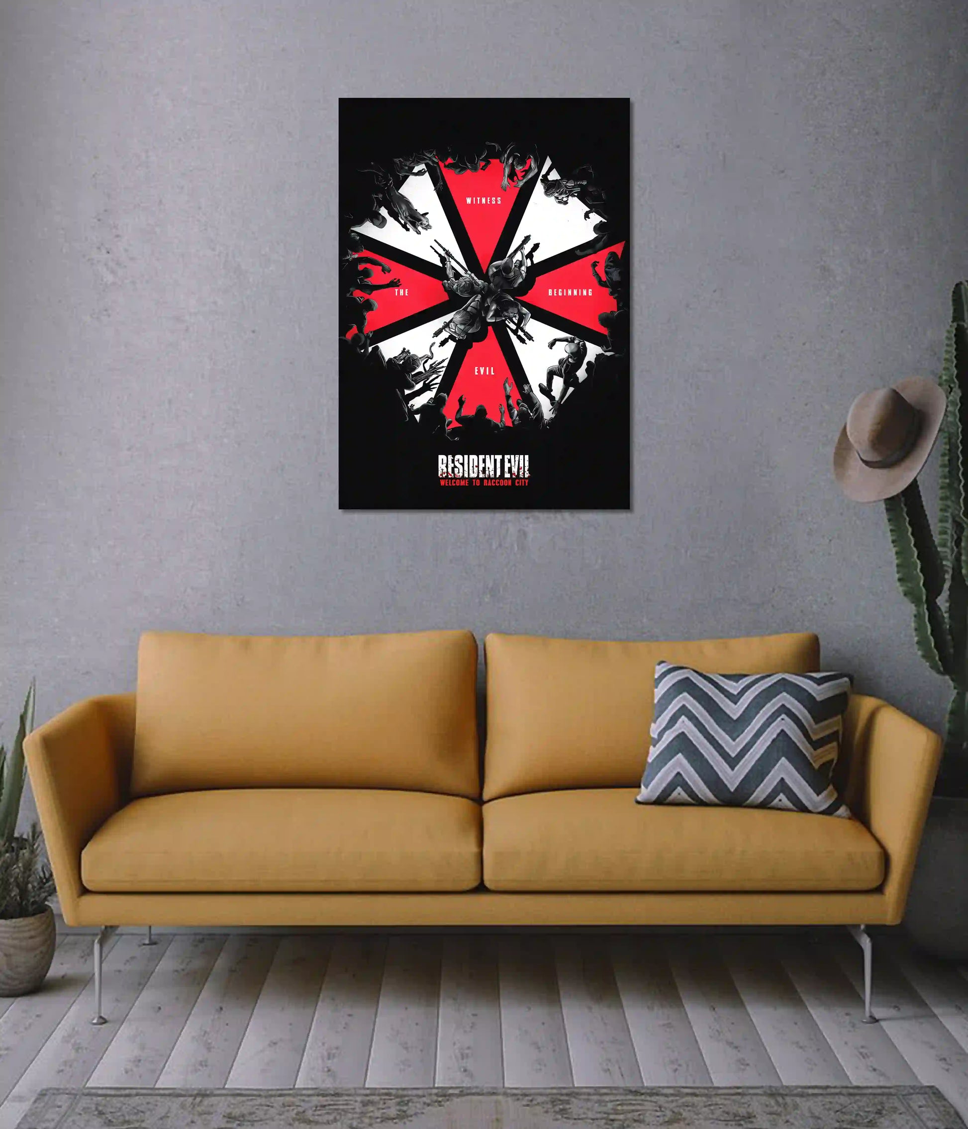 Resident Evil Raccoon City Gaming Poster on Wall - Everanta
