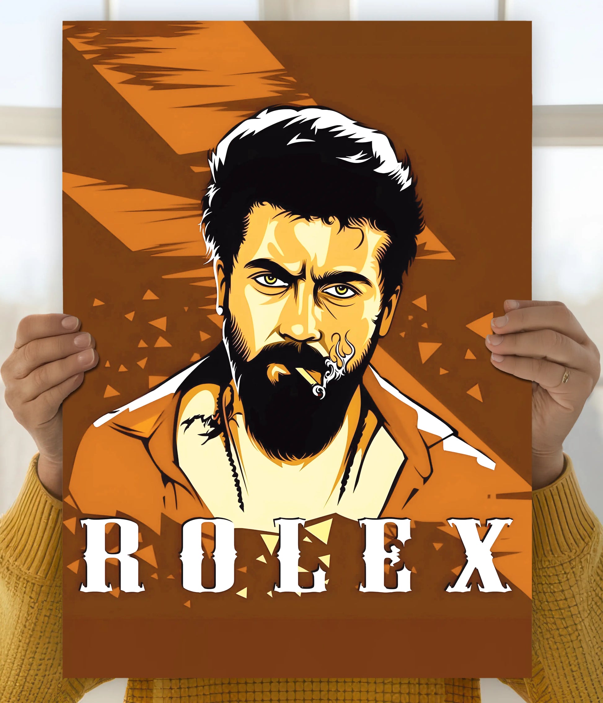 Rolex – Fiery Attitude Wall Poster Main Image - Everanta