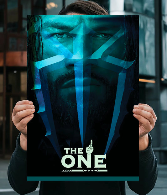 Roman Reigns “The One” Wall Poster Main Image - Everanta