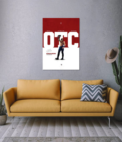 Roman Reigns – The Tribal Chief WWE Poster on Wall - Everanta