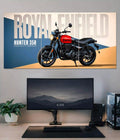 Royal Enfield Hunter 350 Urban Legend Split Poster