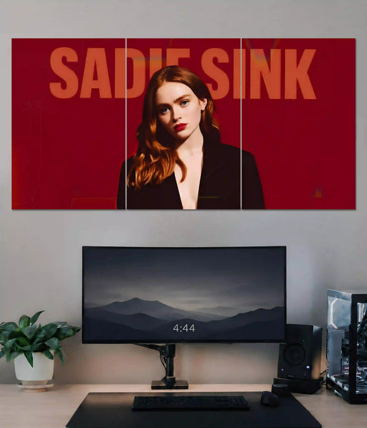 Sadie Sink Max Mayfield Stranger Things Split Poster Main Image - Everanta