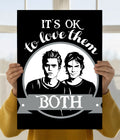 Salvatore Brothers – “It’s OK to Love Them Both” Poster