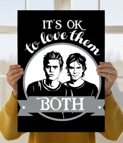 Salvatore Brothers – “It’s OK to Love Them Both” Poster Main Image - Everanta