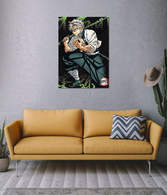 Sanemi – Wind Hashira Demon Slayer Poster on Wall - Everanta