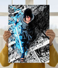 Sasuke Chidori Rage Poster