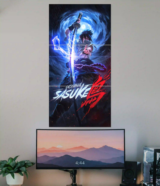 Sasuke Uchiha Split Poster Main Image - Everanta