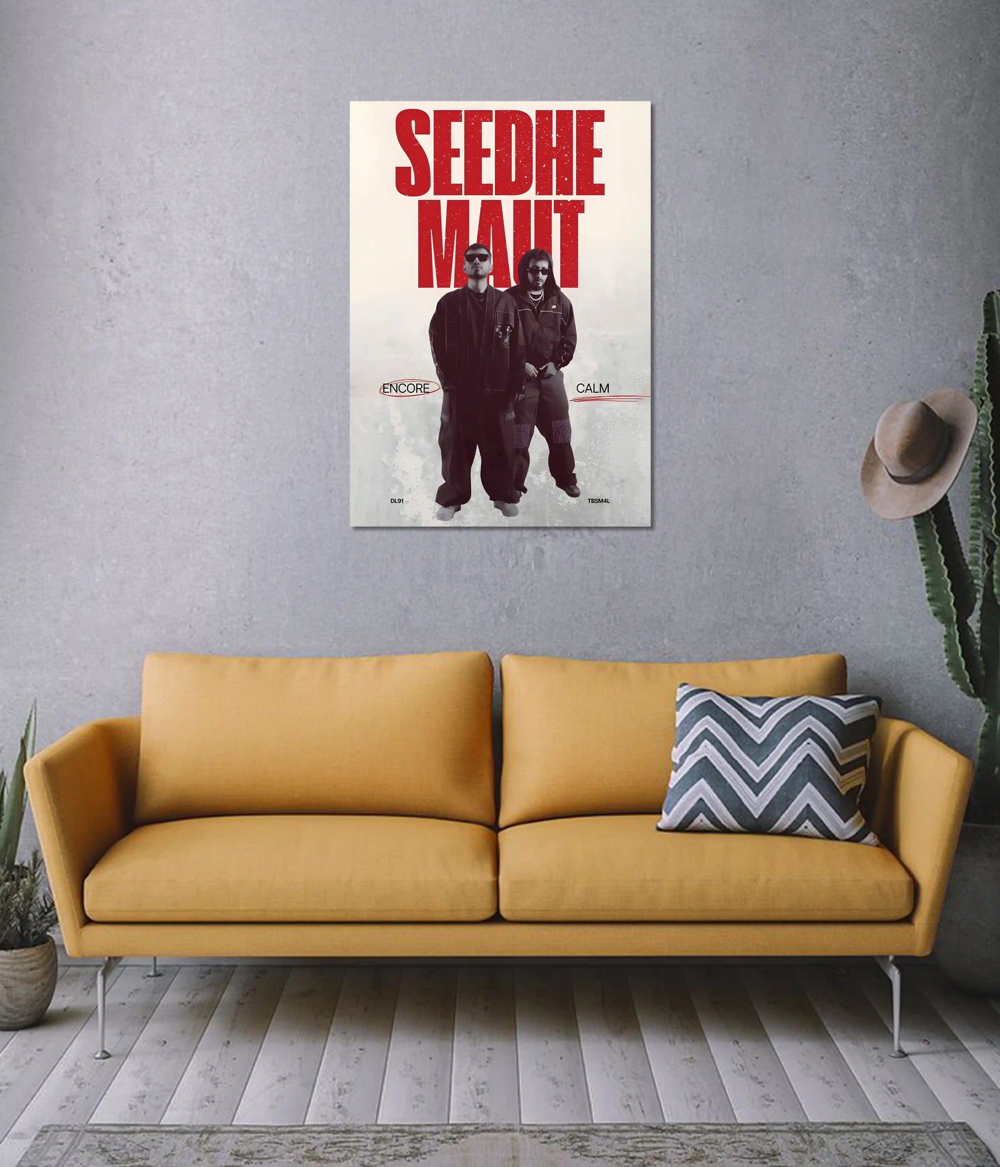 Seedhe Maut Encore × Calm Wall Poster on Wall - Everanta