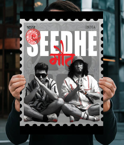 Seedhe Maut India Edition – Desi Hip Hop Wall Poster Main Image - Everanta