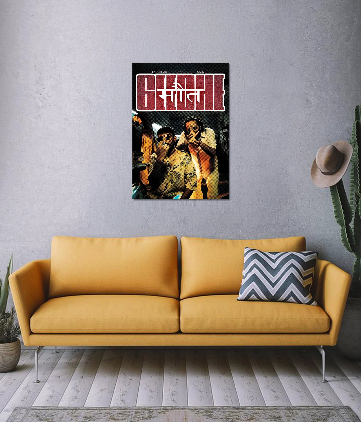 Seedhe Maut x Calm – Underground Rap Legends Wall Poster - Everanta