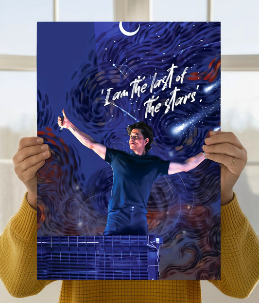 Shah Rukh Khan – The Last of the Stars Poster Main Image - Everanta