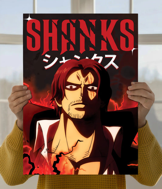 Shanks One Piece Anime Poster Main Image - Everanta
