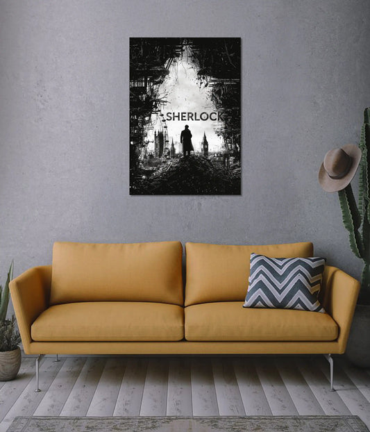 Sherlock Web Series Poster on Wall - Everanta