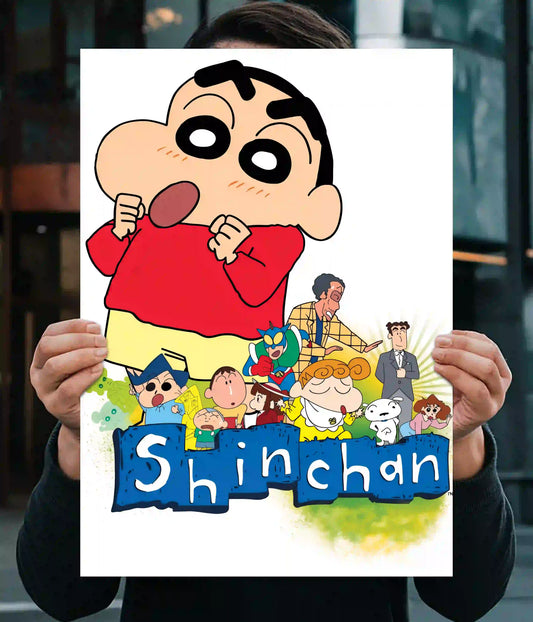 Shinchan Cartoon Anime Poster Main Image - Everanta