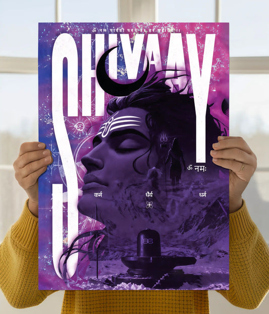 Shivaay – Cosmic Lord Shiva Devotional Poster Main Image - Everanta