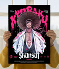 Shunsui Kyōraku Bleach Anime Wall Poster