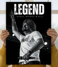 Sidhu Moosewala Legend – Iconic Punjabi Music Wall Poster