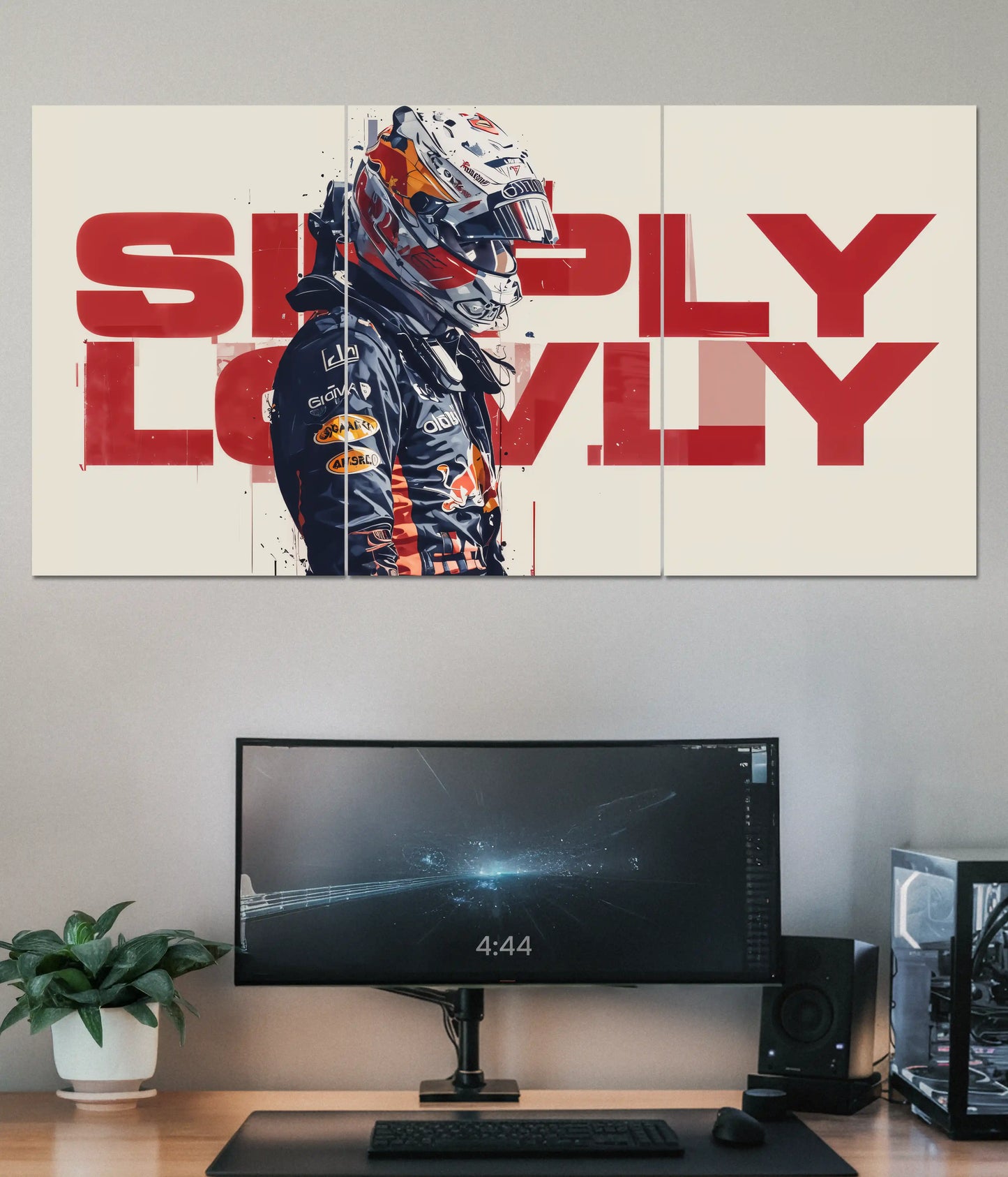 Simply Lovely F1 Racing Split Poster Main Image - Everanta