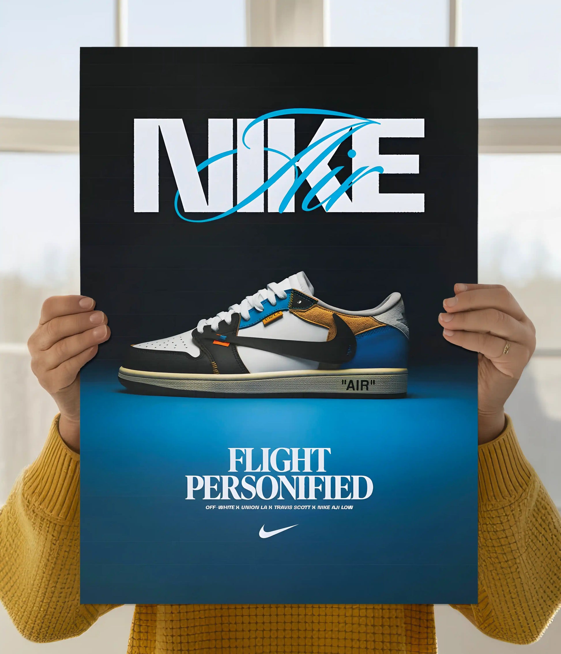 Sneaker Aesthetic Glow Poster Main Image - Everanta