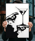 Sneaker & Glass Aesthetic Poster