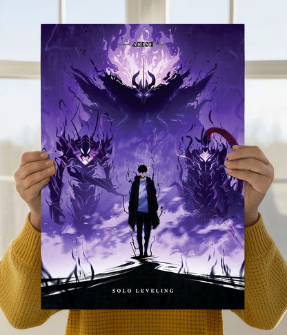 Solo Leveling – ARISE Shadow Monarch Wall Poster Main Image - Everanta