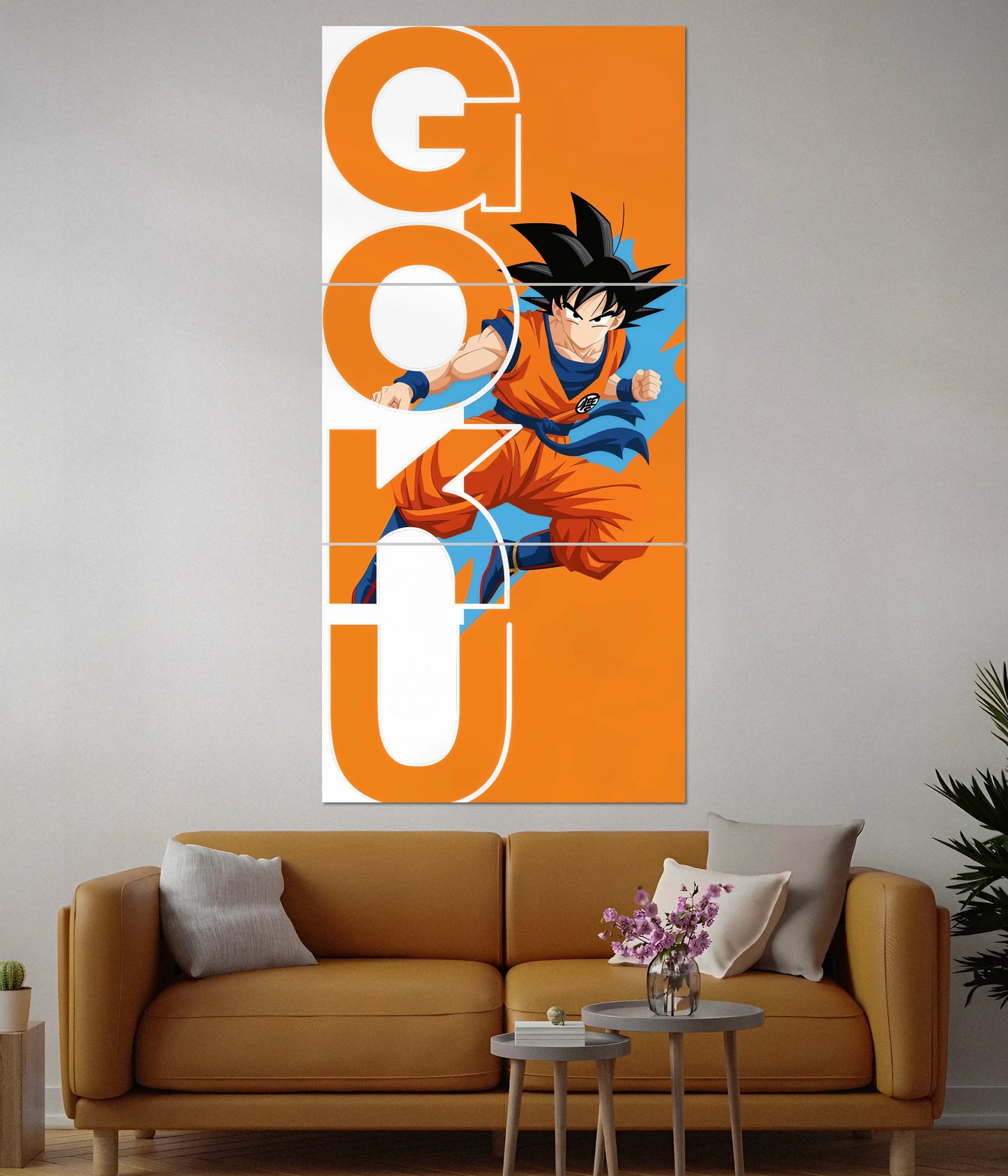 Son Goku - Dragon Ball Z Split Poster - Everanta