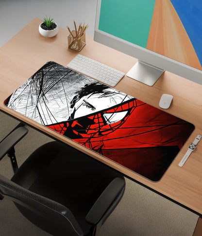 Spider-Man Desk Mat – Extended Gaming Mouse Pad Side View - Everanta