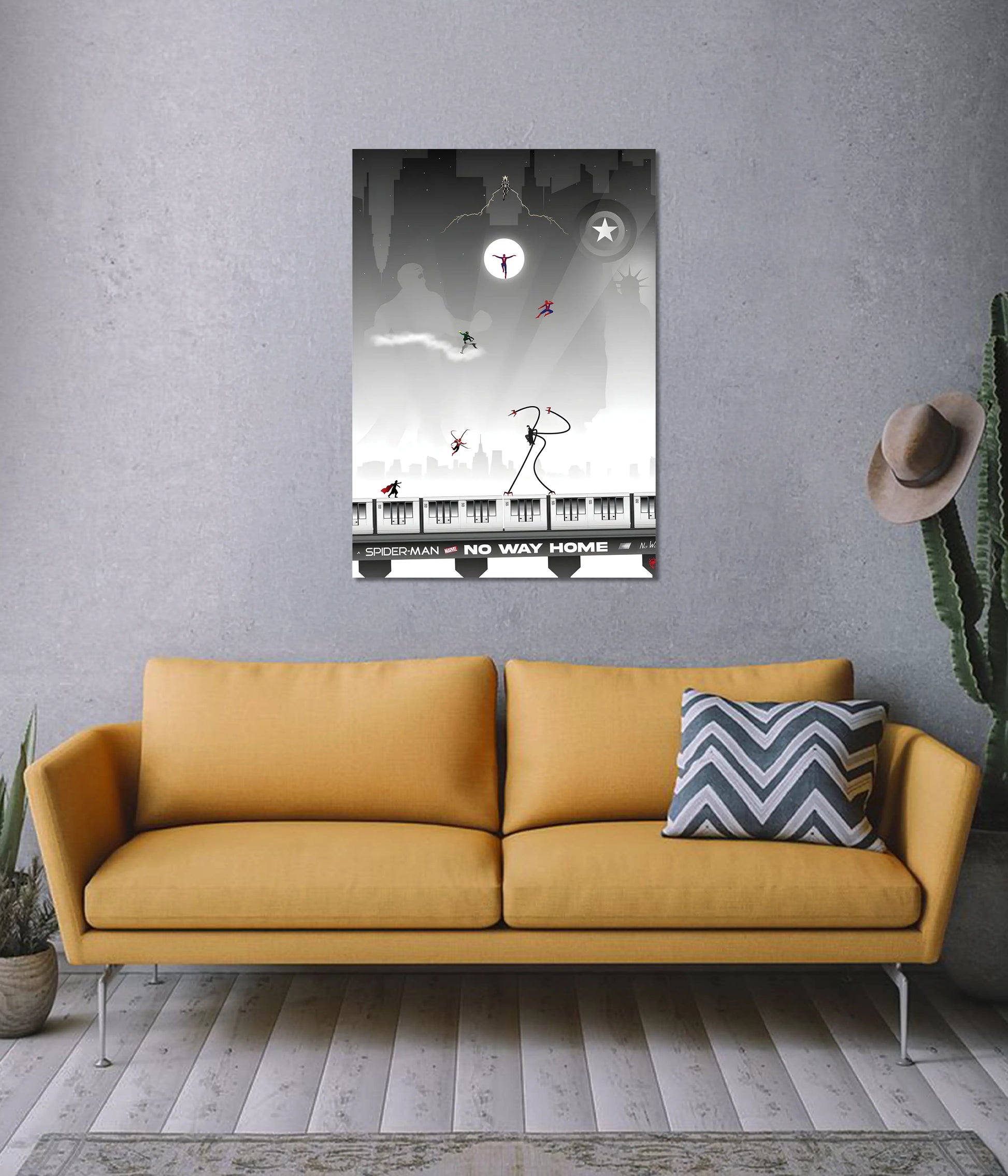 Spider-Man No Way Home Wall Poster on Wall - Everanta