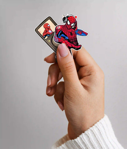 Spider-Man Sticker Pack in hand - Everanta