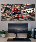 Spider-Man Street Hero Split Poster